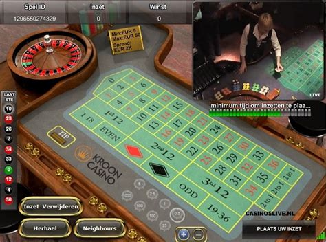 kroon casino live roulette/